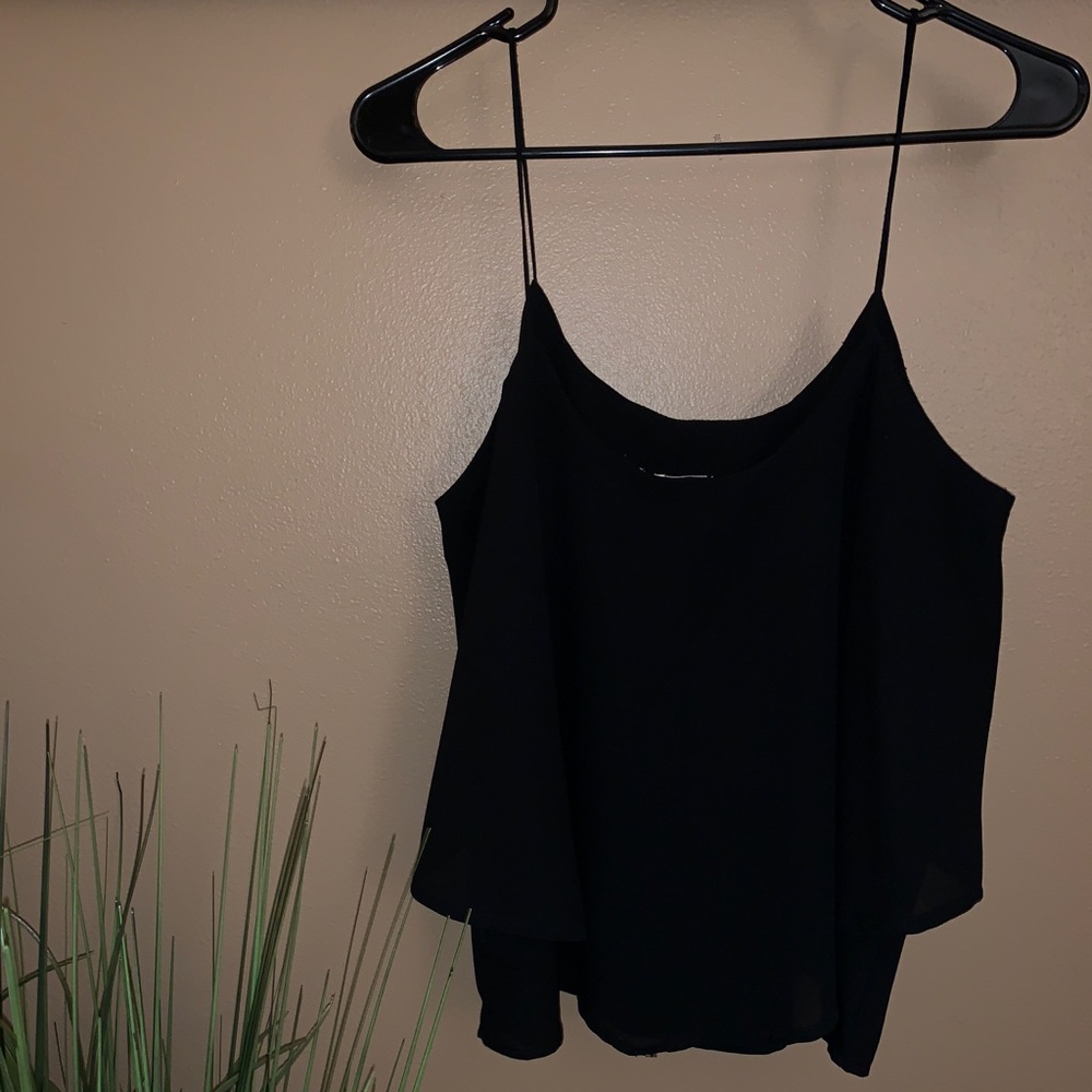 Black going out tank